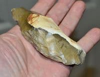 An attractive & well worked Mesolithic flint hand axe, Lymington, Hampshire (N64) SOLD