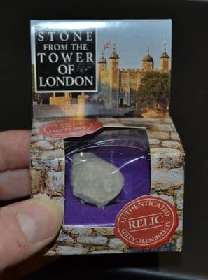 An authentic Stone fragment from The Tower Of London, removed during building works (K37) SOLD