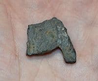 An early Anglo Saxon gilded and chip carved bezel fragment from a large ornate brooch, Kent SOLD