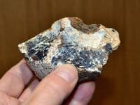 An early Lower Paleolithic flint Pebble chopper, Warren Hill, Suffolk. SOLD
