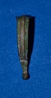 An early Roman (Romano-British) bronze Aucissa fibula brooch. SOLD