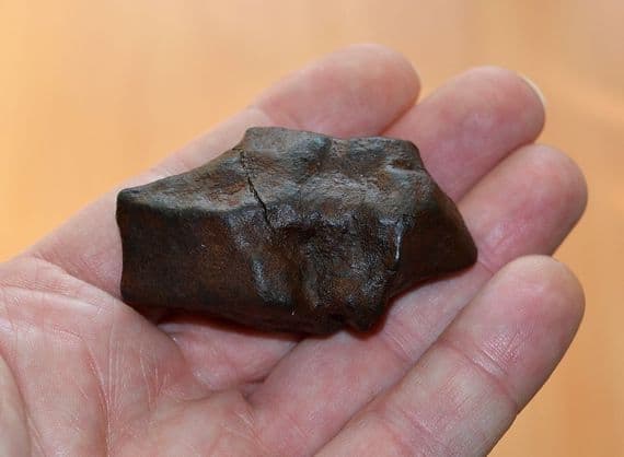 An excellent 92.2g unclassified NWA Chondrite Stony Meteorite, Morocco, Ex. Simon Camm Coll.  SOLD