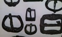 An excellent and great value collection of 21 assorted Ancient bronze Buckles (Medieval through to Georgian Period). SOLD