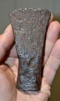 An excellent and robust Viking socketed iron adze, Germany. SOLD