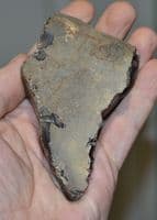 An excellent Lower Paleolithic pointed flint hand axe, Foxhall Road Pit, Ipswich, Suffolk. SOLD