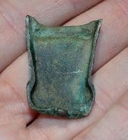 An excellent Medieval bronze Dagger scabbard chape, Yorkshire. SOLD