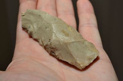 An excellent Mesolithic flint 