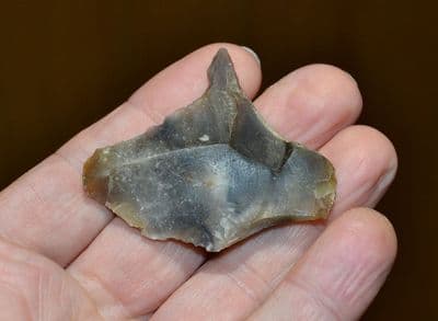 An excellent Neolithic flint Awl / Borer, Nr. Happisburgh, Norfolk. SOLD