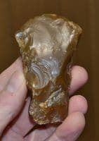 An excellent Neolithic flint axe head , Le Grand Pressigny, France, [M.Chevais Collection] SOLD