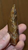 An excellent Neolithic flint axe head , Le Grand Pressigny, France, [M.Chevais Collection] SOLD