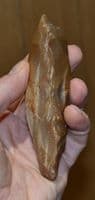 An excellent Neolithic Knapped flint axe , Le Grand Pressigny, France, [M.Chevais Collection] SOLD