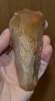 An excellent Neolithic Knapped flint axe , Le Grand Pressigny, France, [M.Chevais Collection] SOLD