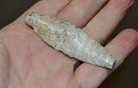 An excellent Neolithic / Pre-Dynastic Egyptian flint, tanged, arrow / spear point (EG2) SOLD