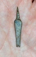 An excellent Roman bronze nail cleaner from a portable cosmetic set or chatelain, Oxfordshire. SOLD