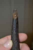 An extremely rare Late Neolithic-Early Bronze Age Antler Pressure flaker, Swiss Lake Villages.  SOLD