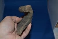 An impressive decorated rim section from a large Late Iron Age storage jar, found Brantham, Suffolk. SOLD