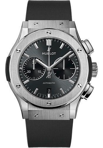 Hublot Classic Fusion Racing Grey Chronograph Titanium Watch  45mm 521.nx.7071.rx