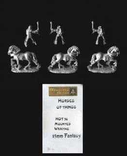 Alternative Armies 15mm Fantasy HOT36 Mounted Wraiths (x 3 mtd figs)