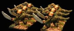 Alternative Armies 15mm Fantasy HOT45 Greater Lizardmen with 2H-Sword (x 12)