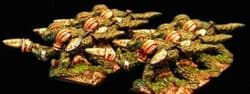 Alternative Armies 15mm Fantasy HOT46 Greater Lizardmen with Spear (x 12)