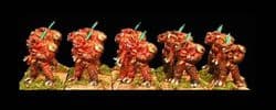 Alternative Armies 15mm Fantasy HOT52 Dracci Shock Troops (Dragonmen) (x 12)