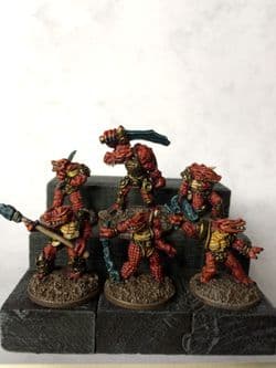 Alternative Armies 15mm Fantasy HOT52 Dracci Shock Troops (Dragonmen) (x 12)