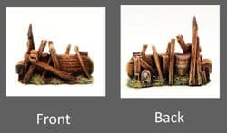 Alternative Armies 15mm Fantasy HOT58 Barricades x 4