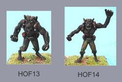 Alternative Armies 15mm Sci Fi Attrition HOF13/HOF14 KUR1&2 Lycanthropes (x 2)