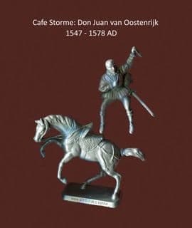 Café Storme 54mm Plastic Model: Don John of Austria (1 mounted figure)