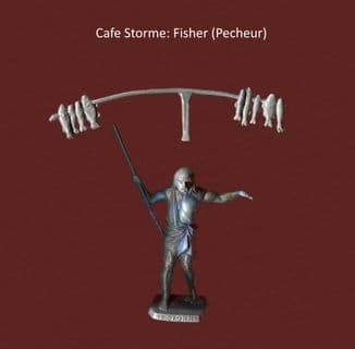 Café Storme 54mm Plastic Model: Fisherman (Pecheur) (1 foot figure)