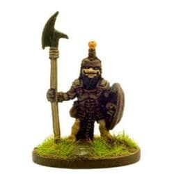 Chariot Miniatures 15mm Fantasy QAK1 Armoured Ducks with Halberd (x 8)