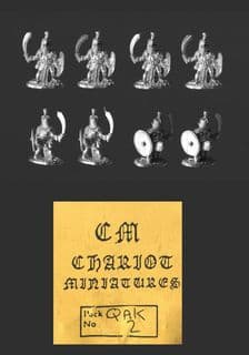 Chariot Miniatures 15mm Fantasy QAK2 Armoured Duck with Scimitar (x 8)