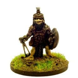 Chariot Miniatures 15mm Fantasy QAK3 Armoured Ducks with Sling (x 8)