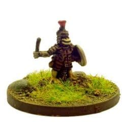 Chariot Miniatures 15mm Fantasy QAK4 Duck Young Egg Guard with Sling (x 10)