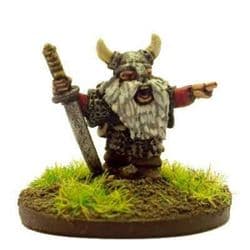 Chariot Miniatures 15mm Fantasy SBB02 Dwarf Command (x 8 figs)