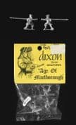 Dixons 15mm Gt Northern Wars GN1 Swedish Pikemen, levelled pike (Tricorn) (10)