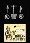 Dixons 15mm Indian Mutiny 1857-1858: GMA6 British Limber & 2 Seated Riders