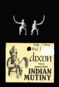 Dixons 15mm Indian Mutiny 1857-1858: MUC1 Mutineer Cavalry Charging with Sword (x 5 riders only)