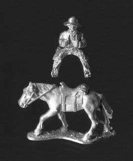 Dixons 25mm/28mm Old West: MWG01 Mounted Cowboy/Gunfighter at Ease
