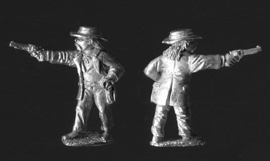 Dixons 25mm/28mm Old West: WGP1 Wild Bill Hickok (x 1 fig)