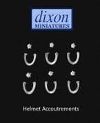 Dixons 25mm/28mm Samurai Accessories HA1 Helmet Accoutrements (12 models)