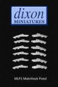 Dixons 25mm/28mm Samurai Weapons MLP1 Matchlock Pistol (12)
