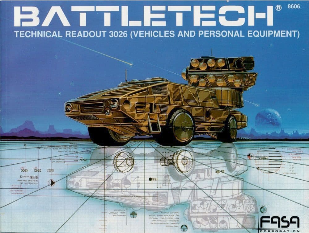 Battletech Technical Readout FASA 8606 Battletech Technical Readout 3026 pub 1987