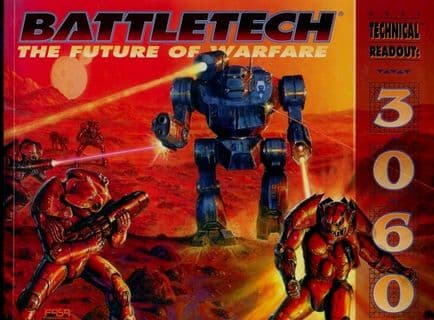 FASA 8622 Battletech Technical Readout 3060 (pub 1998)