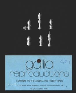 Gallia 1/32 Scale (54mm) GR01 Oil Lamps (6 diff models)