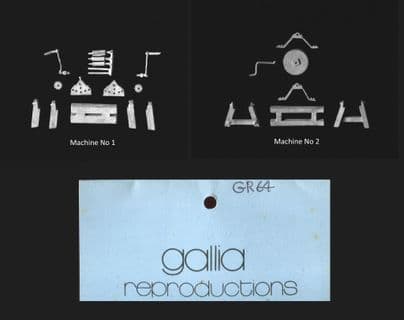 Gallia Reproductions 1/32 Scale (54mm) GR64 Smithy Machine Set (x 2 models)