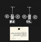 Hallmark 15mm Carts & Wagons CW20 Ox Loaded Tumbril (spoked wheels) Ox Yoke (2 models)