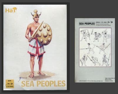 HaT 1.72 scale (20mm) 8078 Ancient Sea Peoples (x 48 figs)