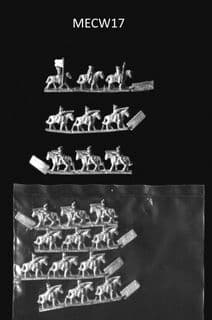 Heroics & Ros 6mm (1/300) ECW MECW17 Mounted Arquebusiers (H&R Prod)