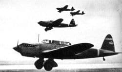 Heroics & Ros 6mm WWII Japanese Aircraft JA208 Kawasaki Ki-32 Light Bomber x 2